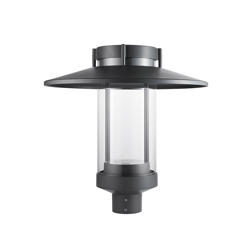 YMLED-6107 Lampu Taman LED Luar Ruangan Dengan Pencahayaan Soket Zhaga Cerdas