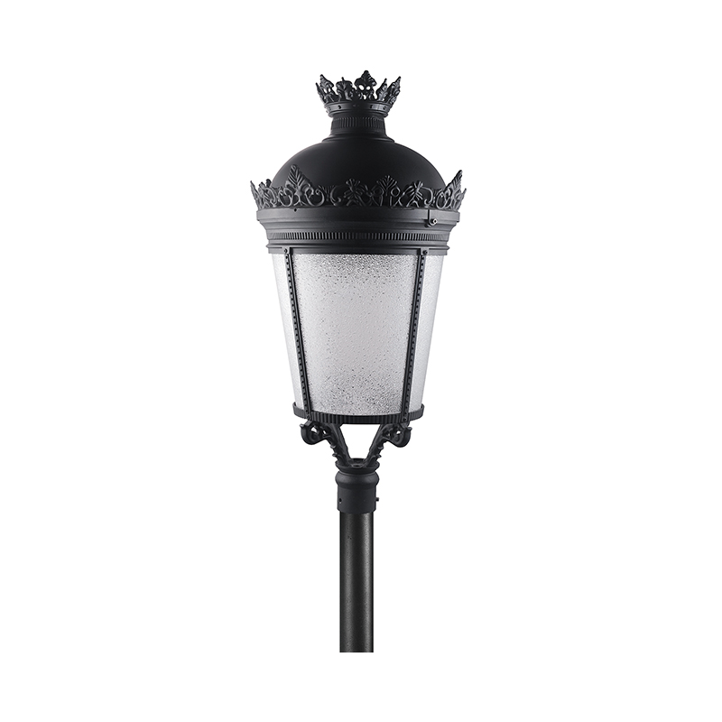 YMLED-6125 Lampu Atas Pos LED Aluminium Eropa Klasik