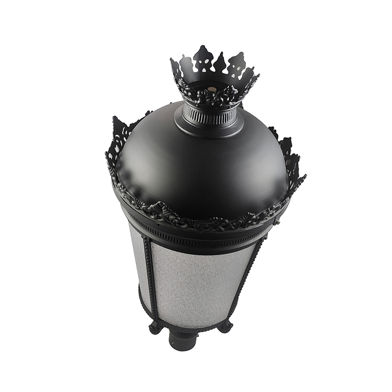 YMLED-6125 Lampu Atas Pos LED Aluminium Eropa Klasik