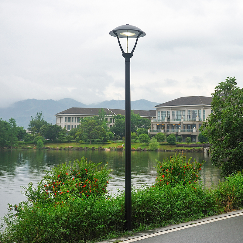 YMLED-6115 Lampu Taman dan Jalan Aluminium Tahan Air Luar Ruangan YMLED-6115 Lampu Taman dan Jalan Aluminium Tahan Air Luar Ruangan