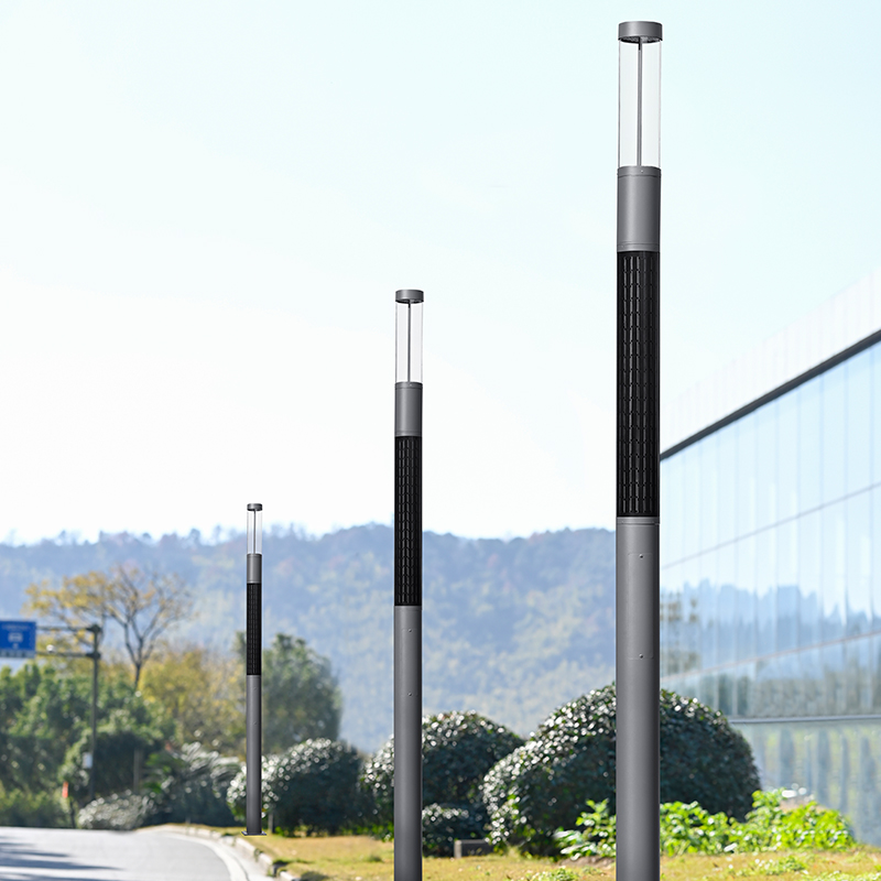 Lampu Tiang Surya Vertikal Off-Grid YMLED-6811B Lampu Tiang Surya Vertikal Off-Grid YMLED-6811B